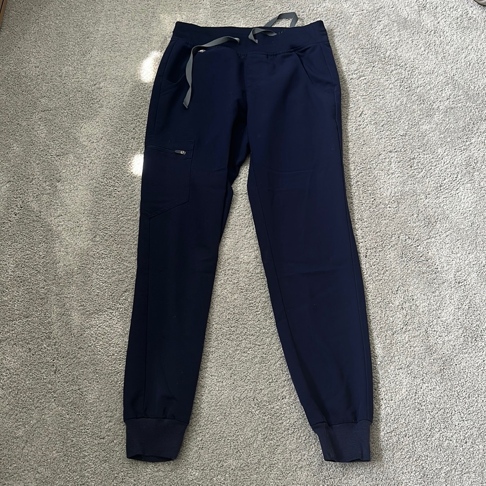 Navy Fig jogger scrubs navy